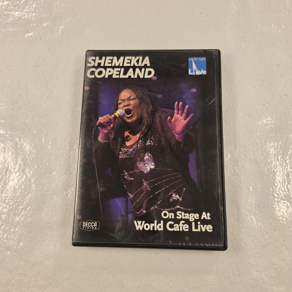 Shemekia Copeland On Stage At World Cafe LIVE Blues DVD - Tested & Working